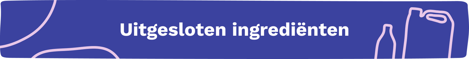 Ingredienten Ingredienten