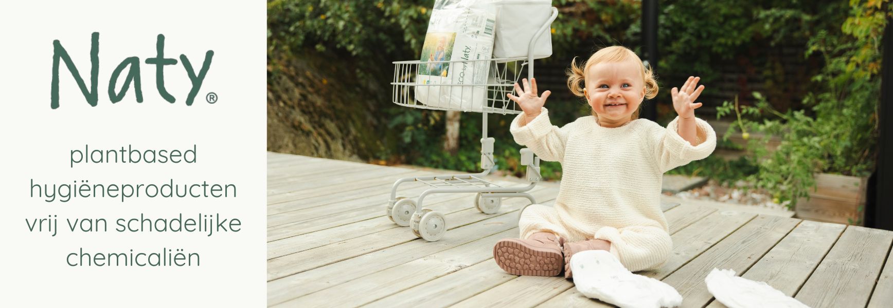 ECO By Naty is een innovatief ecologisch merk met producten voor babyverzorging