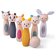 BigJigs Houten Kegelspel - Dierfiguren