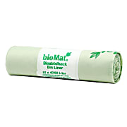 Biomat Composteerbare Vuilniszakken 40/60L - 10 stuks