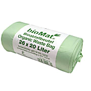 Biomat Composteerbare Vuilniszakken 20 liter - 26 stuks