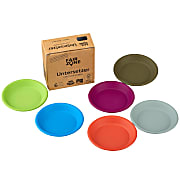 Fair Zone Onderzetters Voor Plantenpotten - Gekleurd Rubber - 6 Stuks