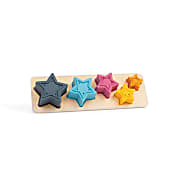 BigJigs Vormen sorteren Sterren - Hout - Vanaf 12mnd