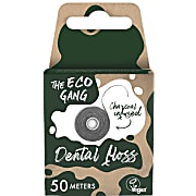 The Eco Gang Flosdraad 50 m - Houtskool