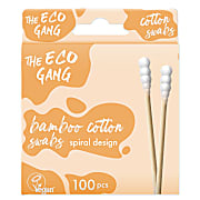 The Eco Gang Wattenstaafjes Spiraalvorm Wit