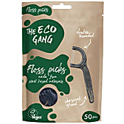 The Eco Gang Floss Picks - Houtskool