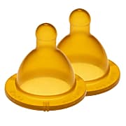 Goldi Sauger Natuurrubber Flessenspeen Breed - ø 53mm - 8Mnd