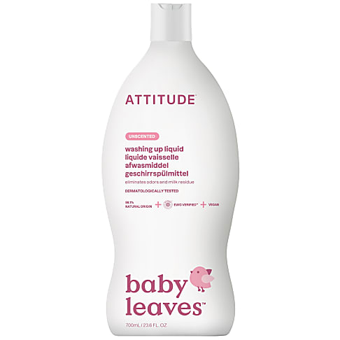 Attitude Vloeibaar Afwasmiddel Baby - Parfumvrij