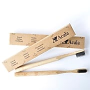 Acala Bamboe Tandenborstel met Haartjes van Houtskool