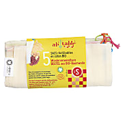 Ah!Table! Groente en Fruit Zak S 5 stuks (20x28 cm)
