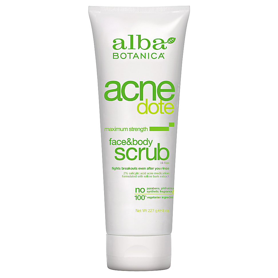 Image of Alba Botanica Acnedote Face & Body Scrub