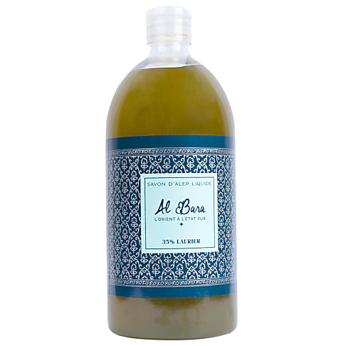 Al Bara Vloeibare Aleppo Zeep Olijfolie & 35% Laurierbesolie 1L