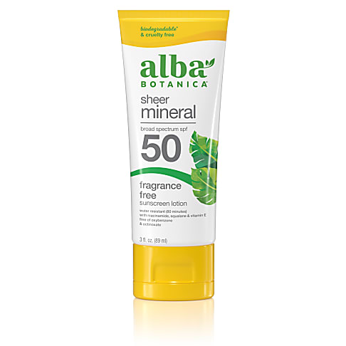 Alba Botanica Minerale Zonnebrandcrème SPF50