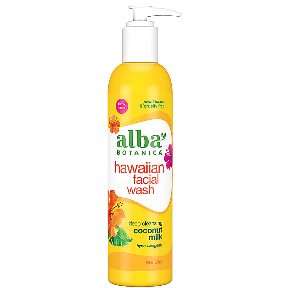 Image of Alba Botanica Hawaiian Coconut Milk Facial Wash