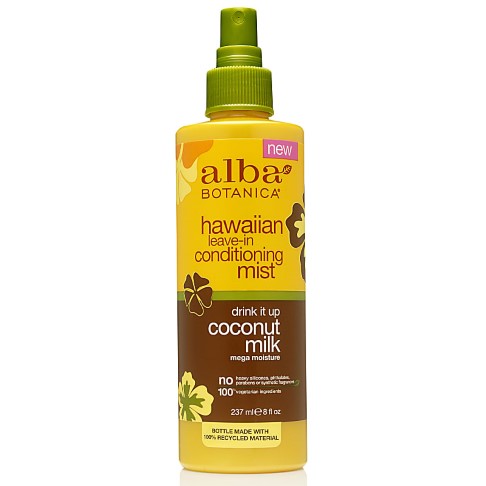 Alba Botanica Hawaiian Drink it up Coconut Leave-in Conditioner Mist