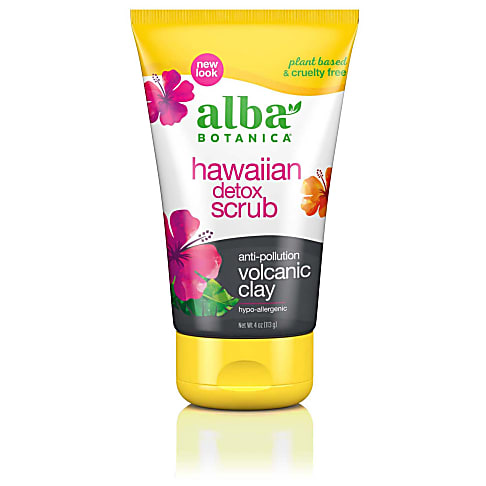 Alba Botanica Hawaiian Detox Volcanic Clay Scrub