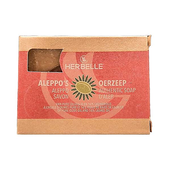 Aleppo's Oerzeep olijfolie met 16% laurierolie 200g