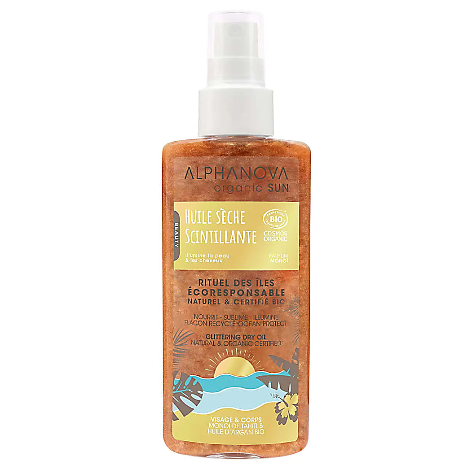 Alphanova Sun BIO Glittering Dry Oil Spray
