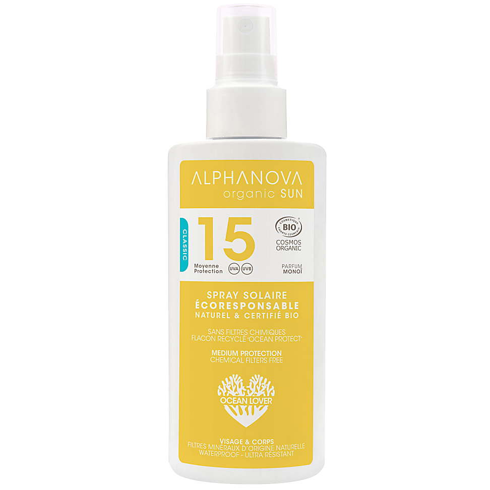 Image of Alphanova Sun BIO SPF 15 Zonnebrand Spray