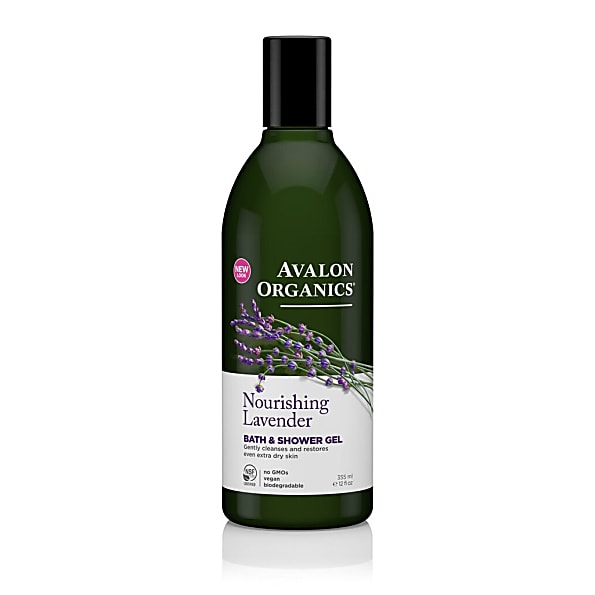 Image of Avalon Organics Bad & Douchegel Lavendel rustgevend Lavender