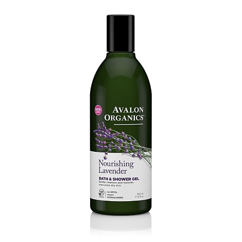 Avalon Organics Bad & Douchegel Lavendel (rustgevend)