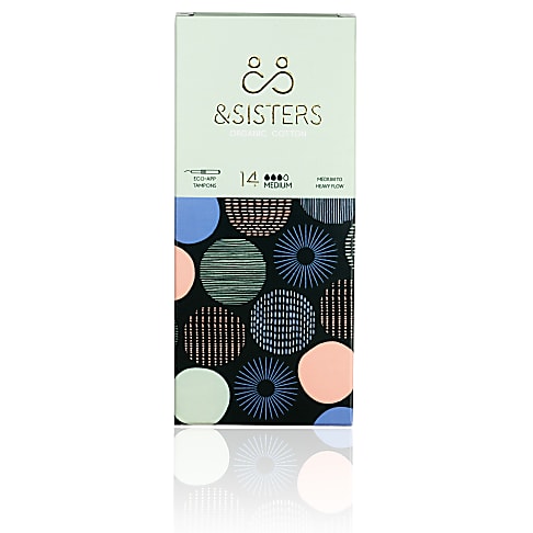 &Sisters Eco-Applicator Tampons - Medium (14)