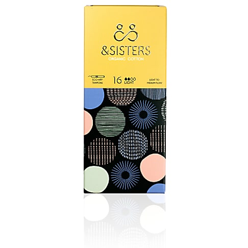 &Sisters Eco-Applicator Tampons - Light (16)