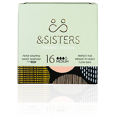 &Sisters Naked Tampons - Medium (16)