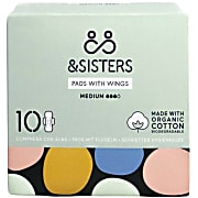 &Sisters Pads with wings - Medium/Day (10)