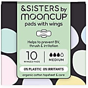 &Sisters Pads with wings - Medium/Day (10)