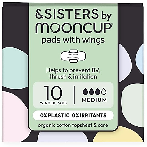 &Sisters Pads with wings - Medium/Day (10)