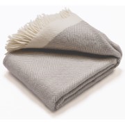 Atlantic Blankets 100% Wollen Deken - Grijs (130 x 200cm)