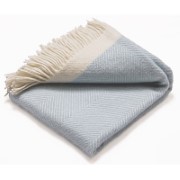 Atlantic Blankets 100% Wollen Deken - Licht Blauw (130 x 200cm)