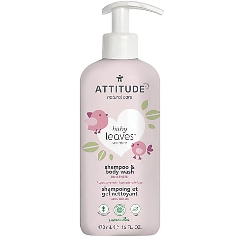 Attitude Baby Leaves 2 in 1 Shampoo & Douchegel - Parfumvrij