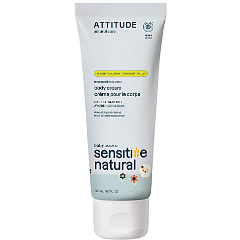 Attitude Oatmeal sensitive natural baby care - Soothing Lichaamscrème