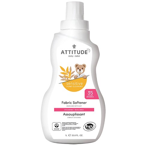 Attitude Oatmeal sensitive natural baby care  - Wasverzachter (35 wasbeurten)