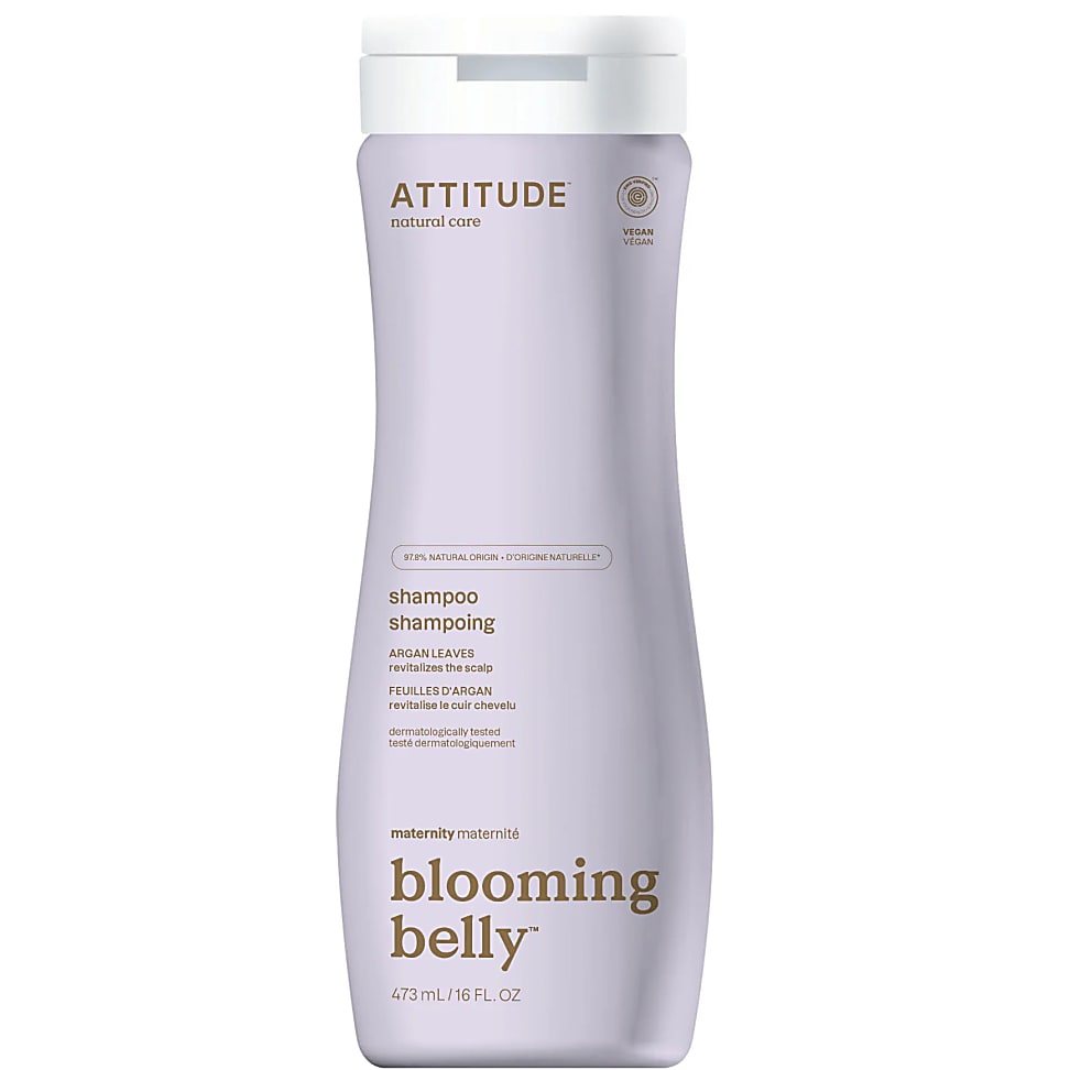 Image of Attitude Blooming Belly Shampoo, Argan 473 ml