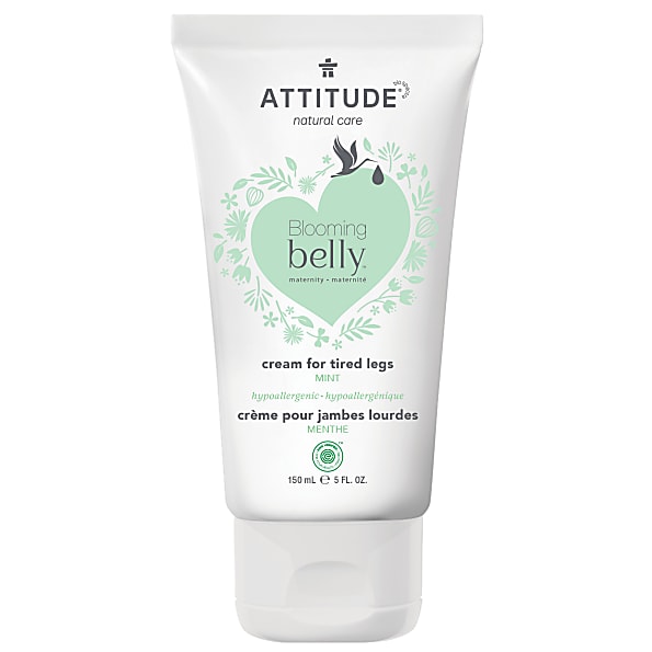 Image of Attitude Blooming Belly Vermoeide Benen Creme - Mint 150 ml