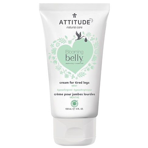 Attitude Blooming Belly Vermoeide Benen Crème - Mint 150 ml