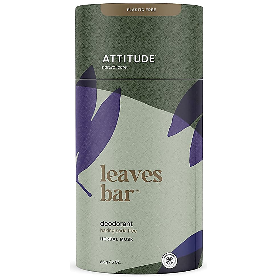 Image of Attitude Leaves Bar Baksodavrije Deodorant Kruidengeur