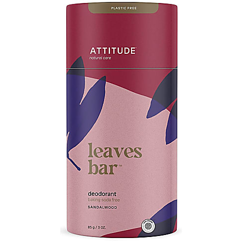 Attitude Leaves Bar Baksodavrije Deodorant Sandelhout