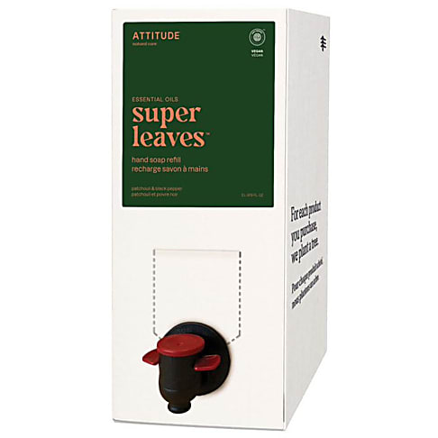 Attitude Super Leaves Essentials Handzeep Patchouli & Zwarte Peper Refill