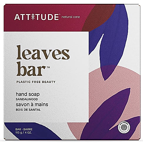 Attitude Leaves Bar Handzeep Sandelhout