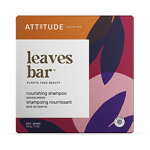 Image of Attitude Leaves Bar Shampoo Voedend Sandelhout