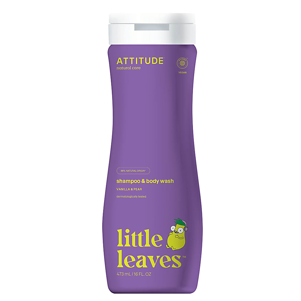 Image of Attitude Little Leaves 2 in 1 Shampoo - Vanille & Peer