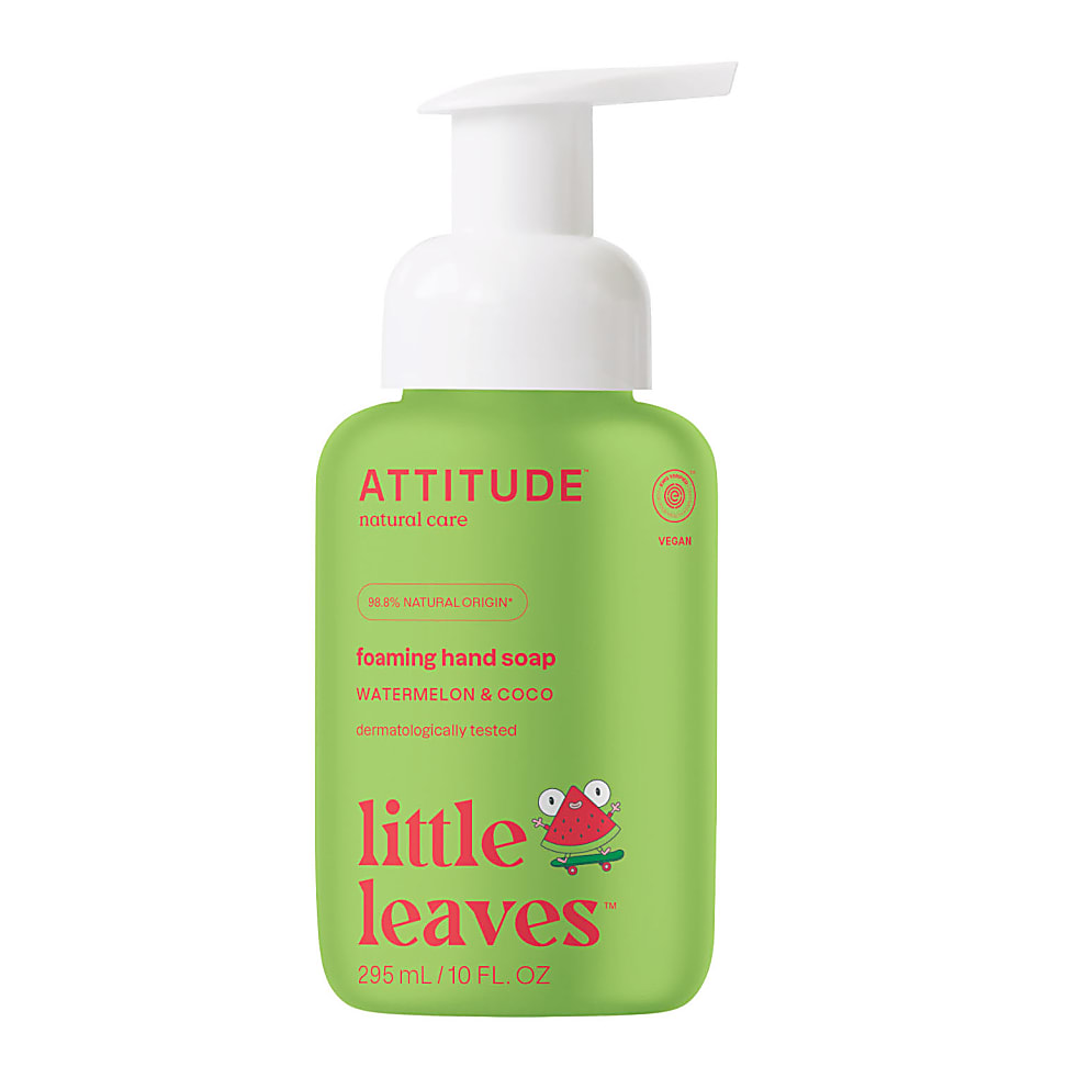 Image of Attitude Little Leaves Foaming Handzeep - Watermeloen & Kokosnoot