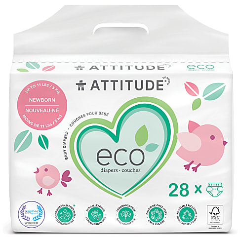 Attitude Baby Care Luiers Newborn (28 st)