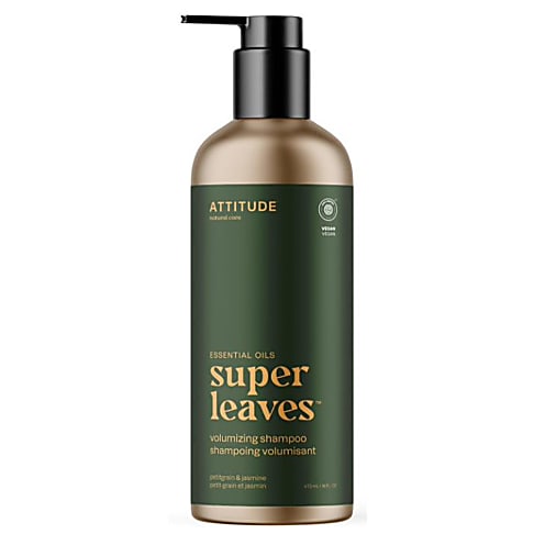 Attitude Super Leaves Essentials Shampoo - Volumizing Petitgrain & Jasmijn