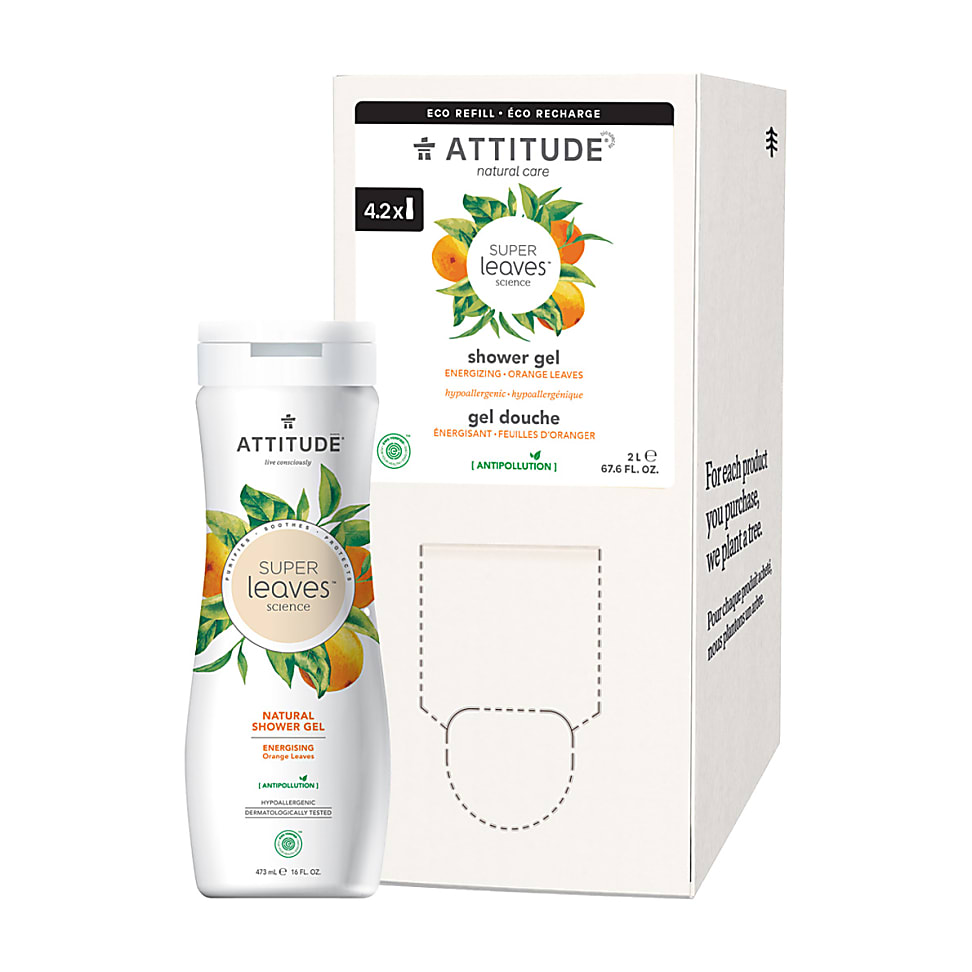 Image of Attitude Douchegel Refill Set - Energising