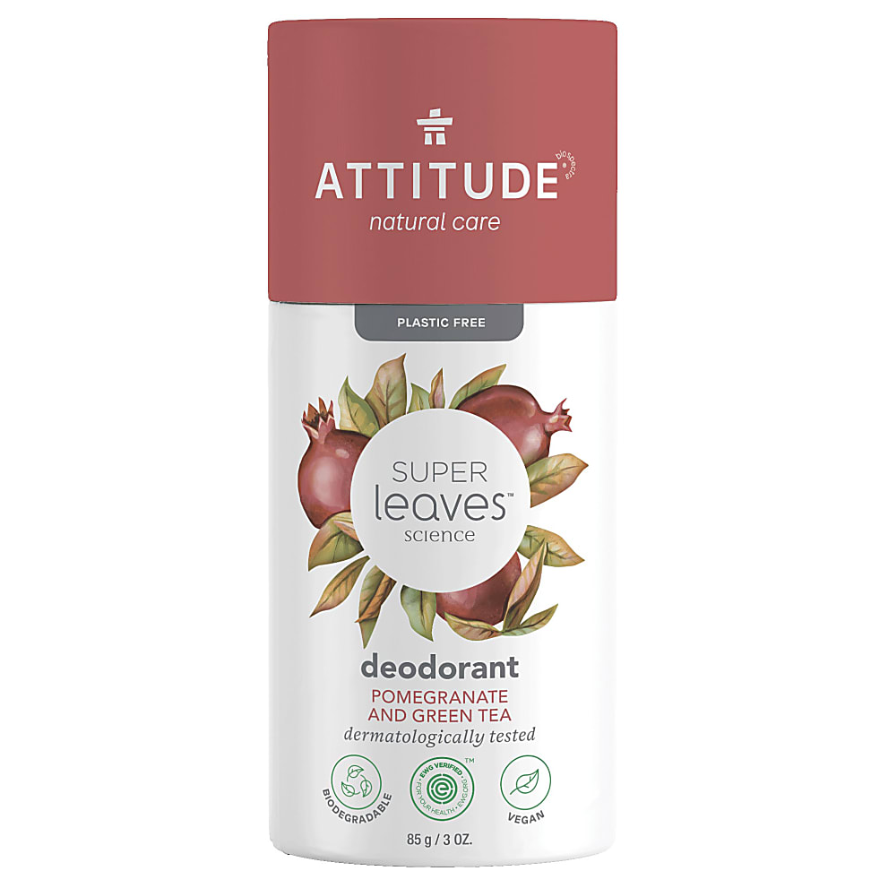 Image of Attitude Super Leaves Deodorant Granaatappel